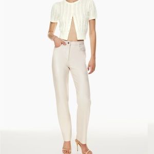 Aritzia Vegan Leather Pants